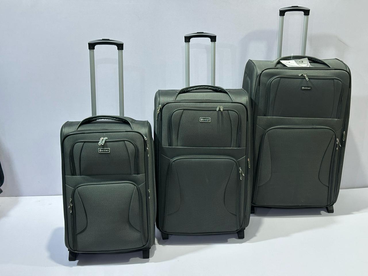 Eminent Softcase Trolley suitcase 3 pcs