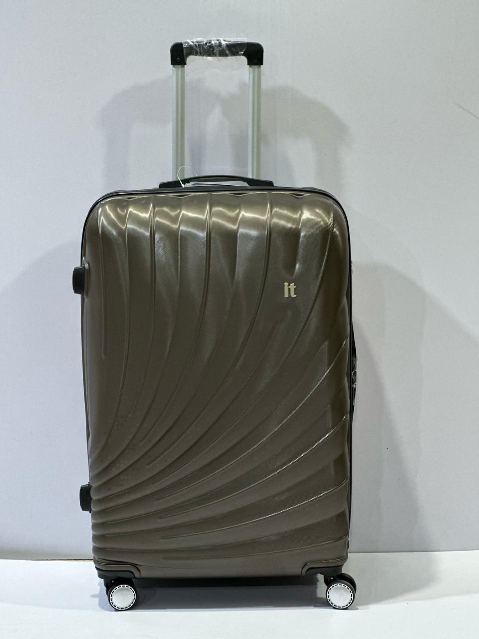 IT Hardside Anti Theft Luggage Spinner wheels travelling trolly