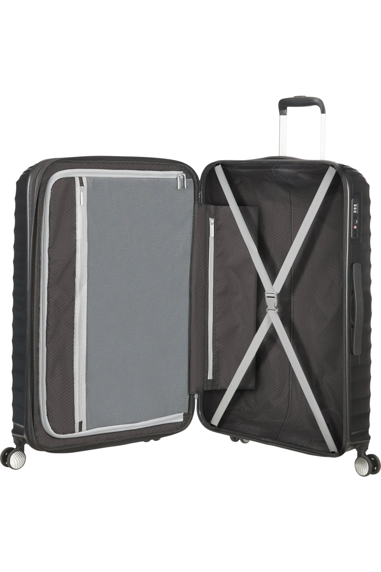 AMERICAN TOURISTER 24 inches ,hard shell travelling trolly